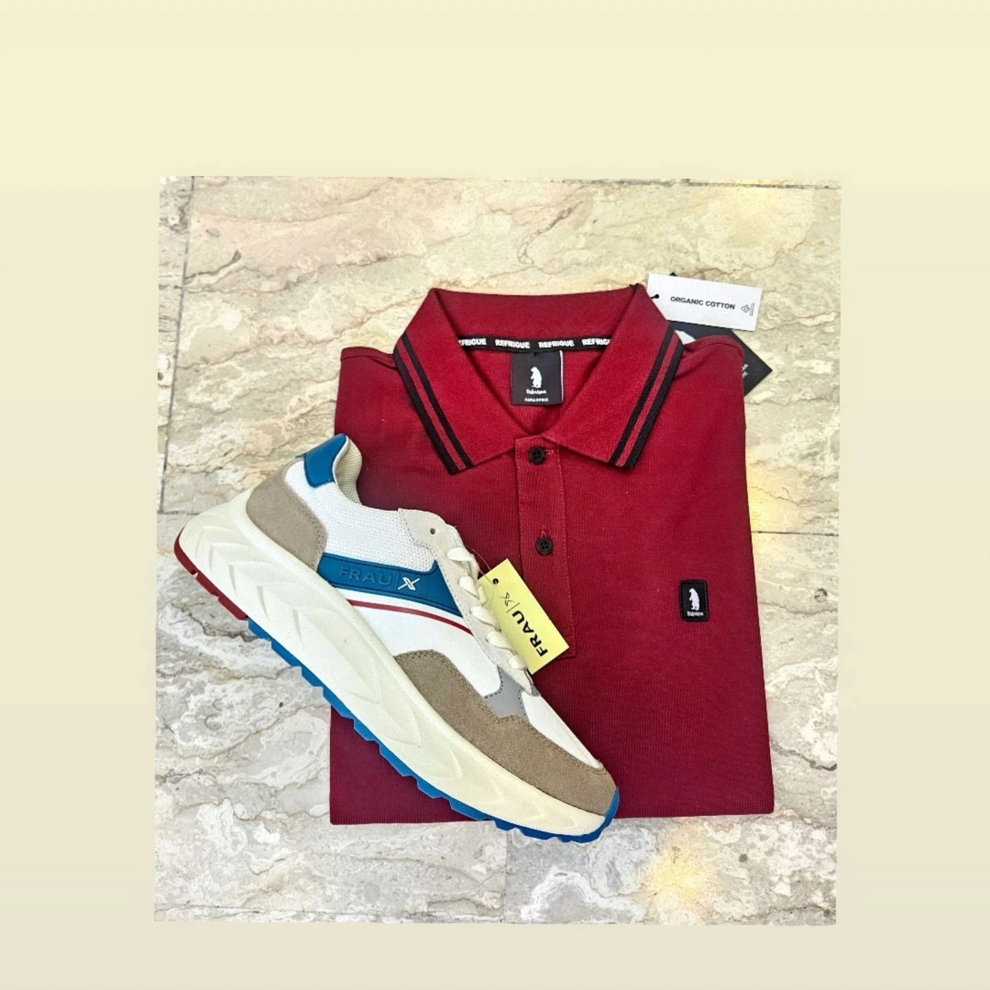 polo e scarpe uomo