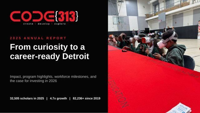 Cover of the CODE313 2025 Annual Report