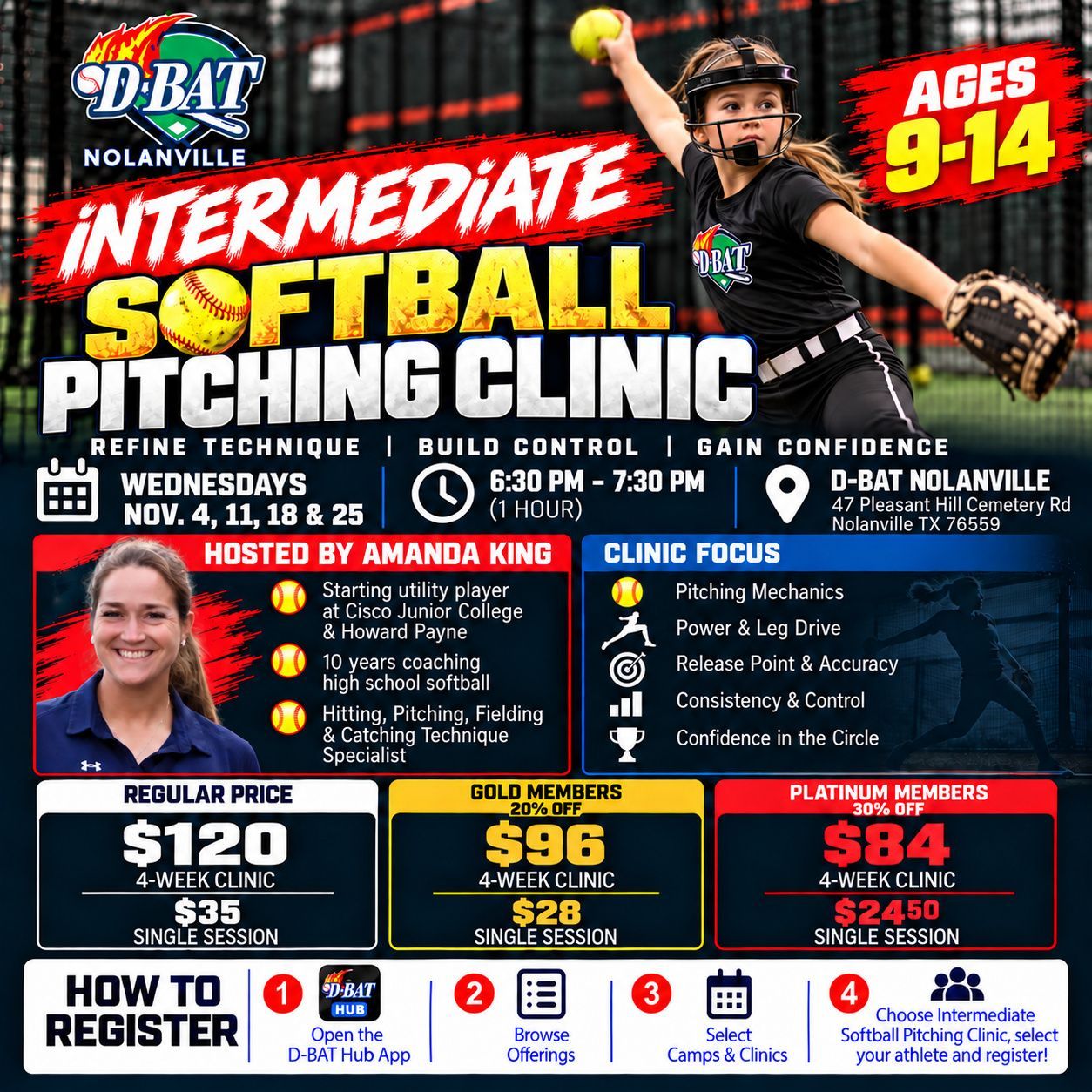 Camp or clinic flyer