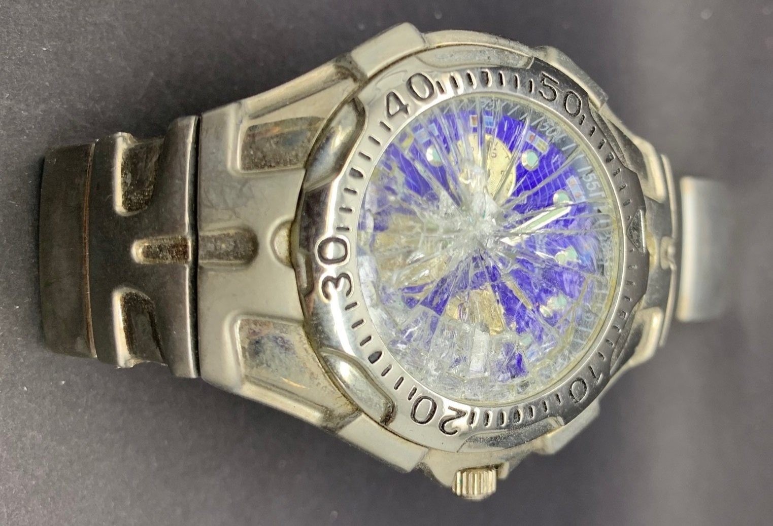 Broken watch