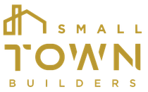 The logo of Small Town Builders in Lincolnton, NC