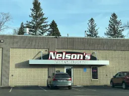 vehicle in repair shop | Nelson's Automotive