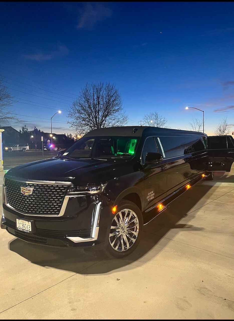 Cadillac Escalade limousine Fresno
