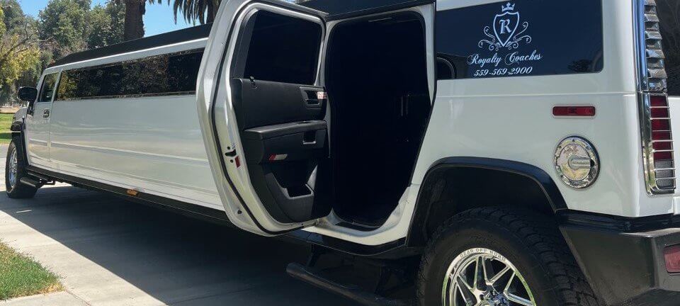 Hummer limousine rental service Fresno CA