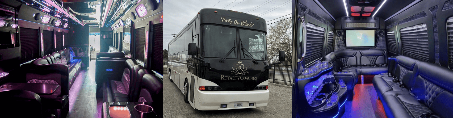 Party bus rentals Fresno CA