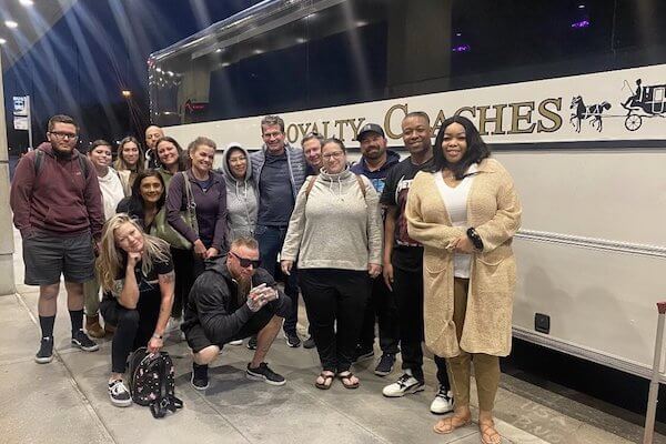 charter bus Fresno CA
