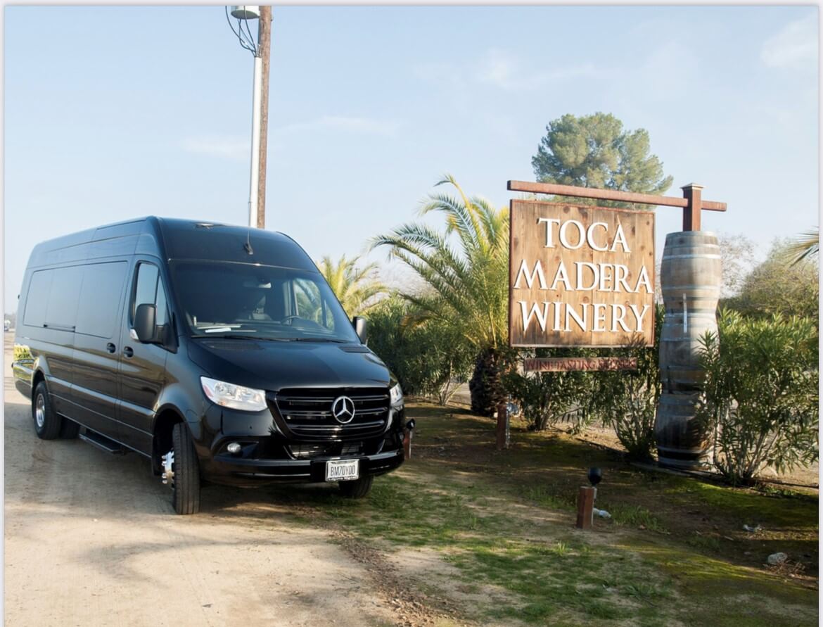 limo wine tours from fresno