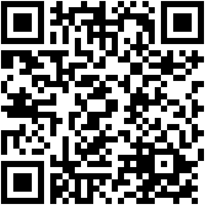 A black and white qr code on a white background.