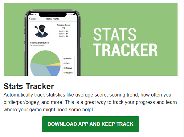 A phone with a stats tracker app on it