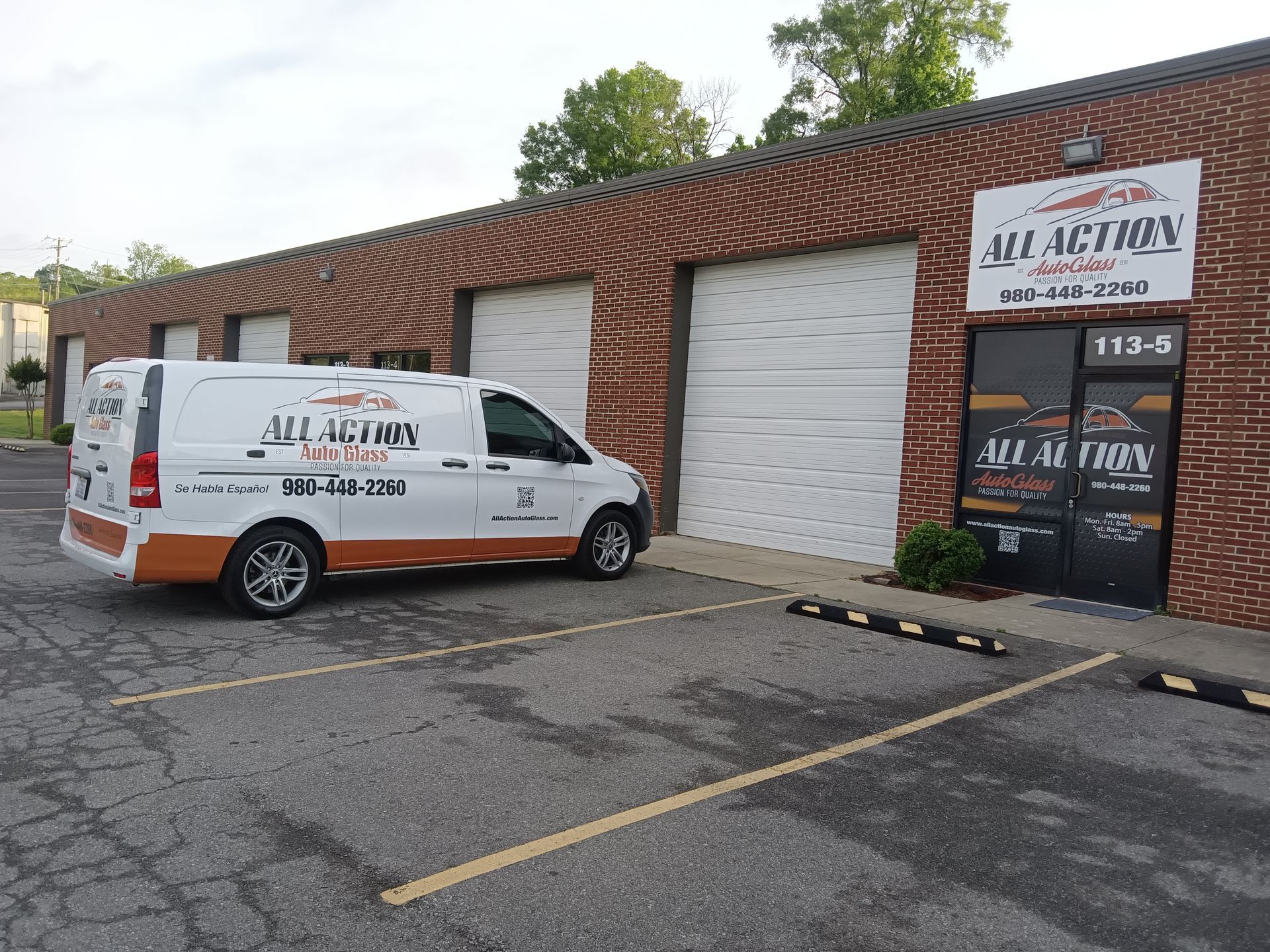 Skid Steer Glass Repair in Charlotte, NC
