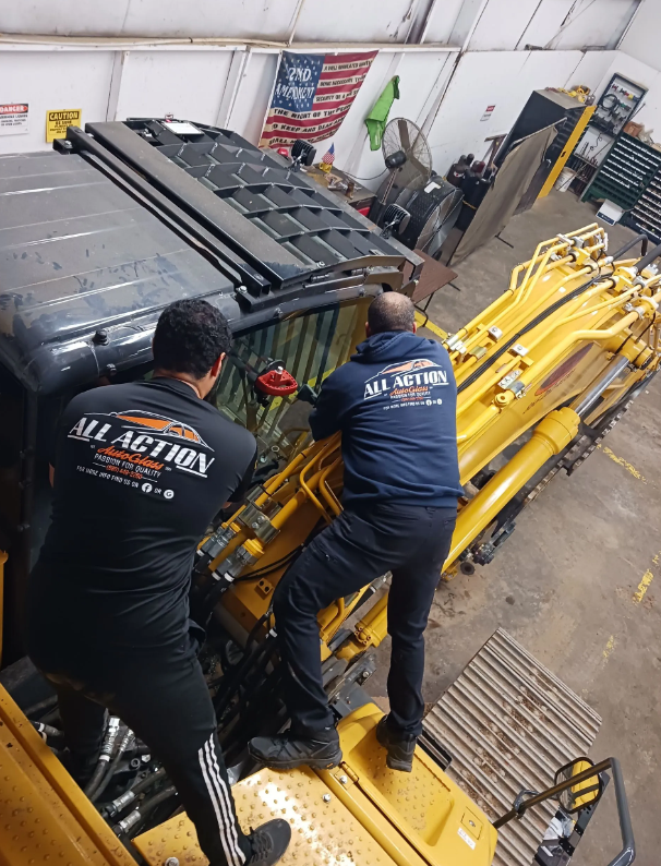 Heavy Equipment Glass Repair in Charlotte, NC