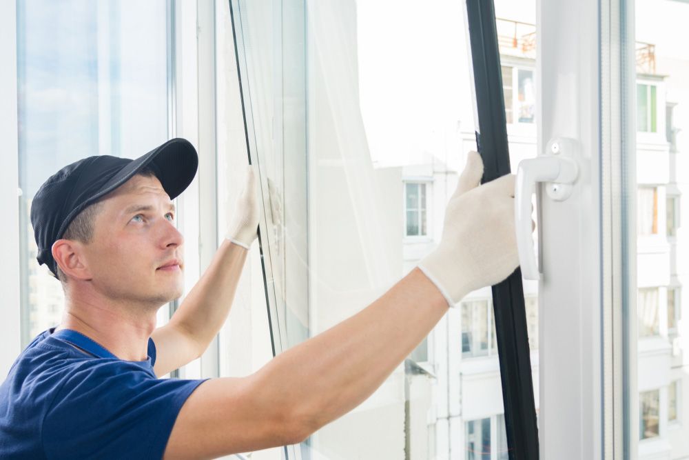Puts a new double-glazed window in a plastic window — Windows & Doors in Gunnedah, NSW