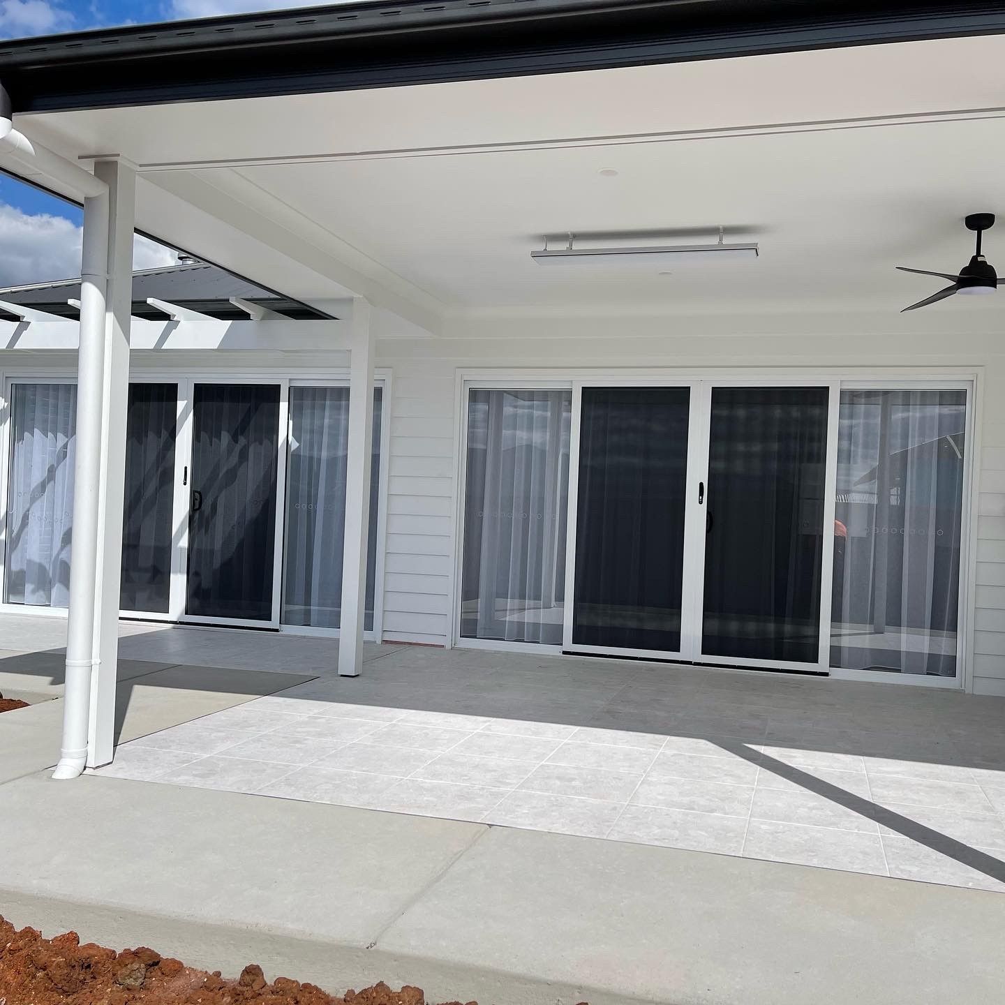 Sliding door leading outside — Sliding Doors in Tamworth, NSW
