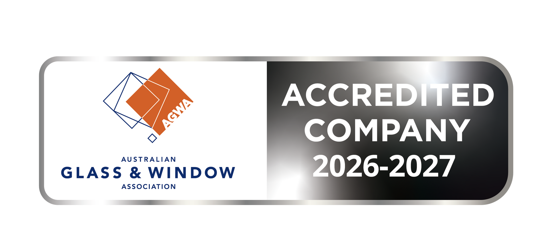 Glass & Window Association accredited company badge