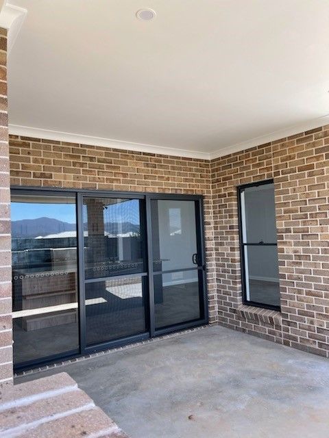 Sliding glass door detail and rail embed in floor — Windows & Doors in Armidale, NSW