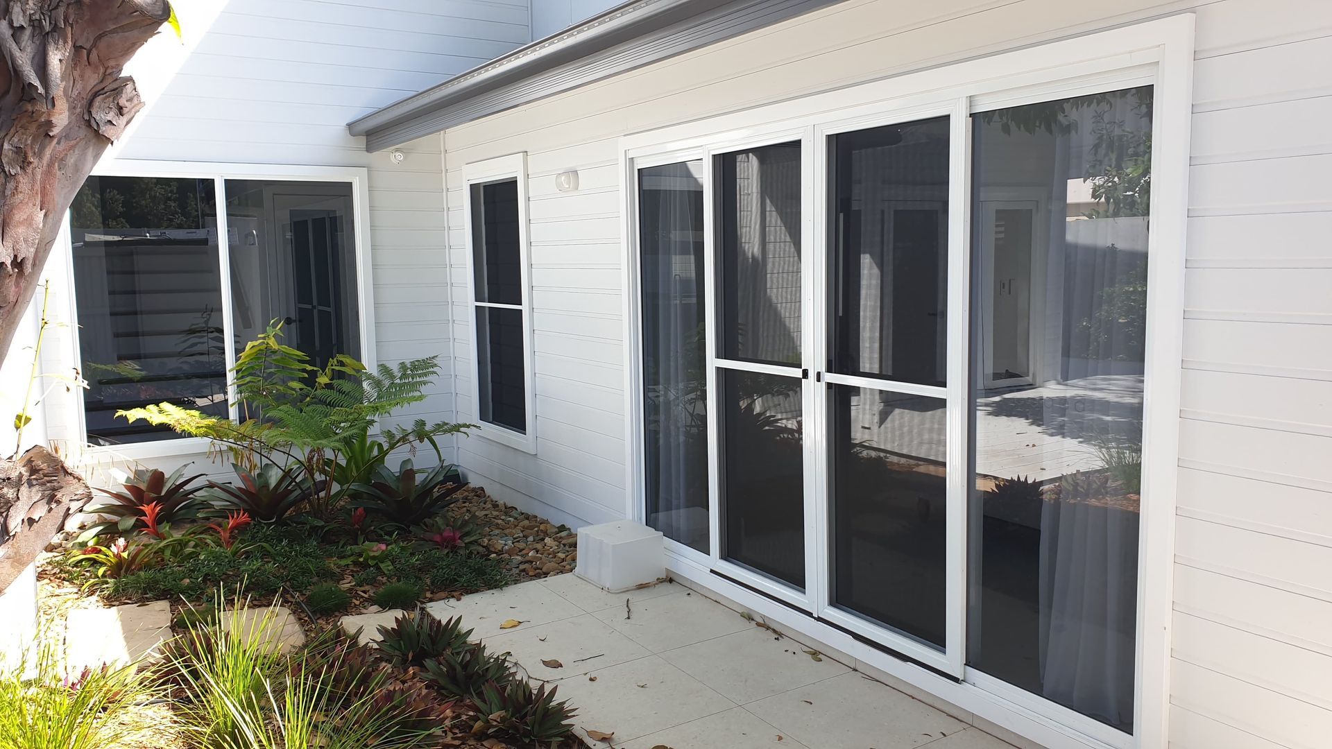Newly installed front door on a home — Windows & Doors in Gunnedah, NSW