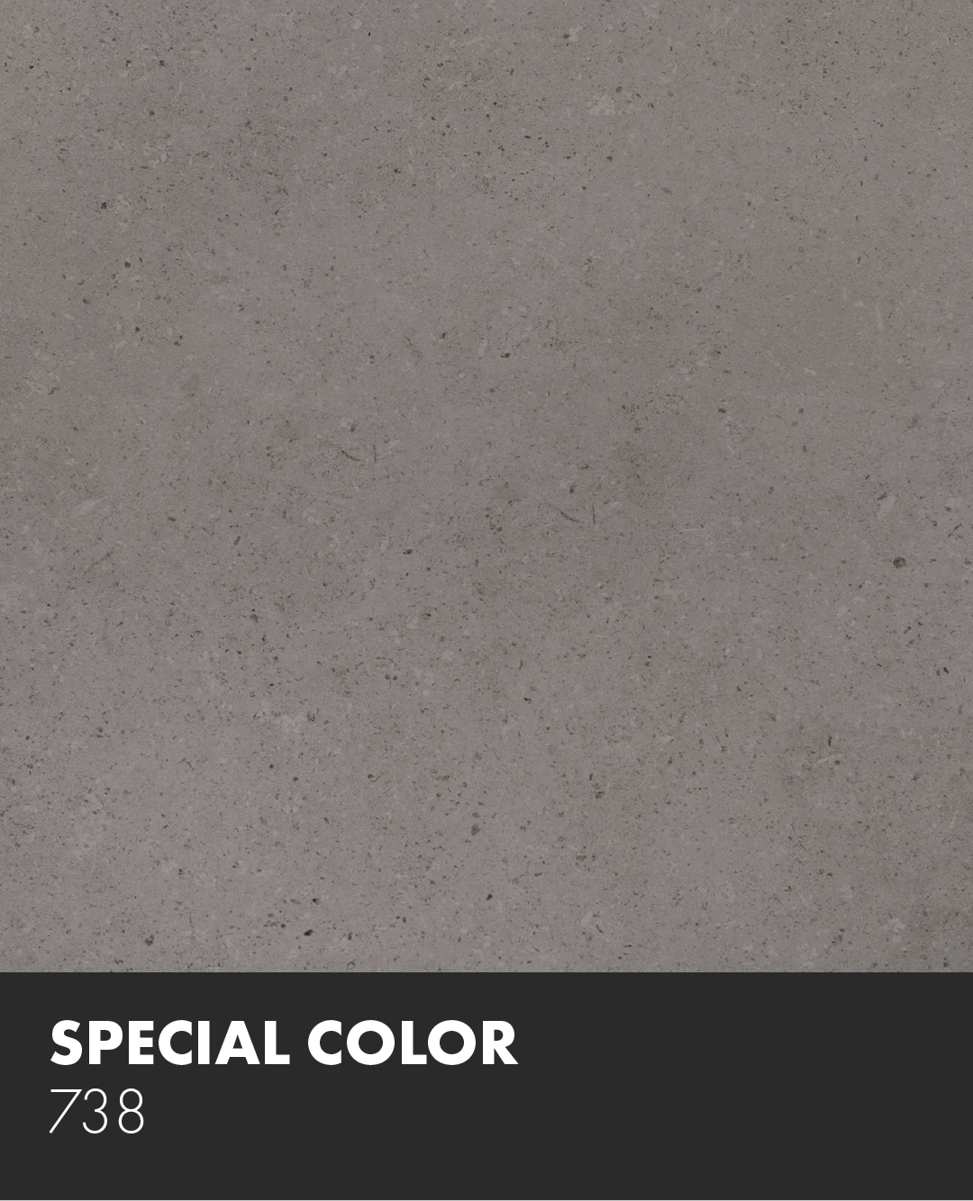 A close up of a special color 738 tile