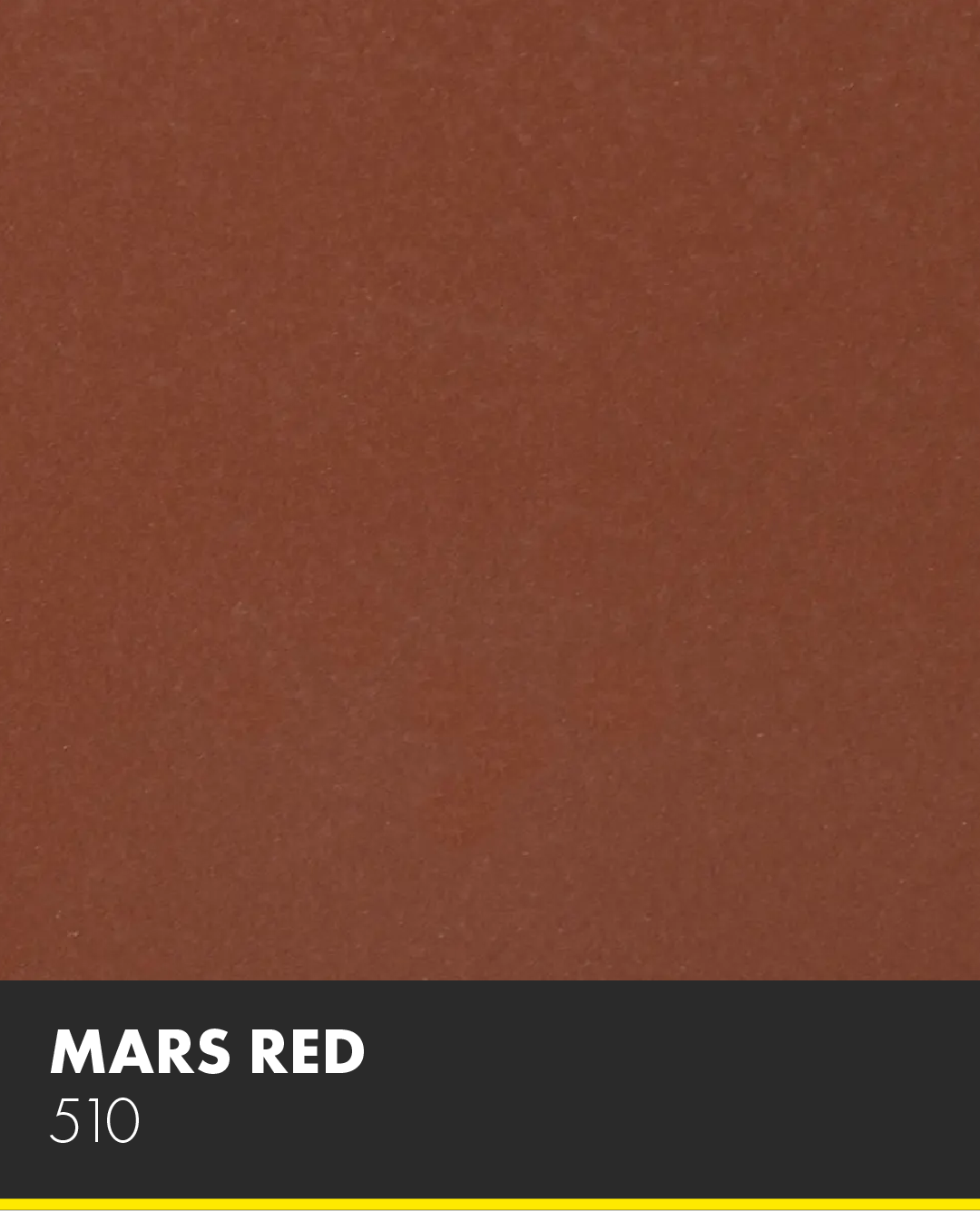A close up of a piece of paper that says mars red 510