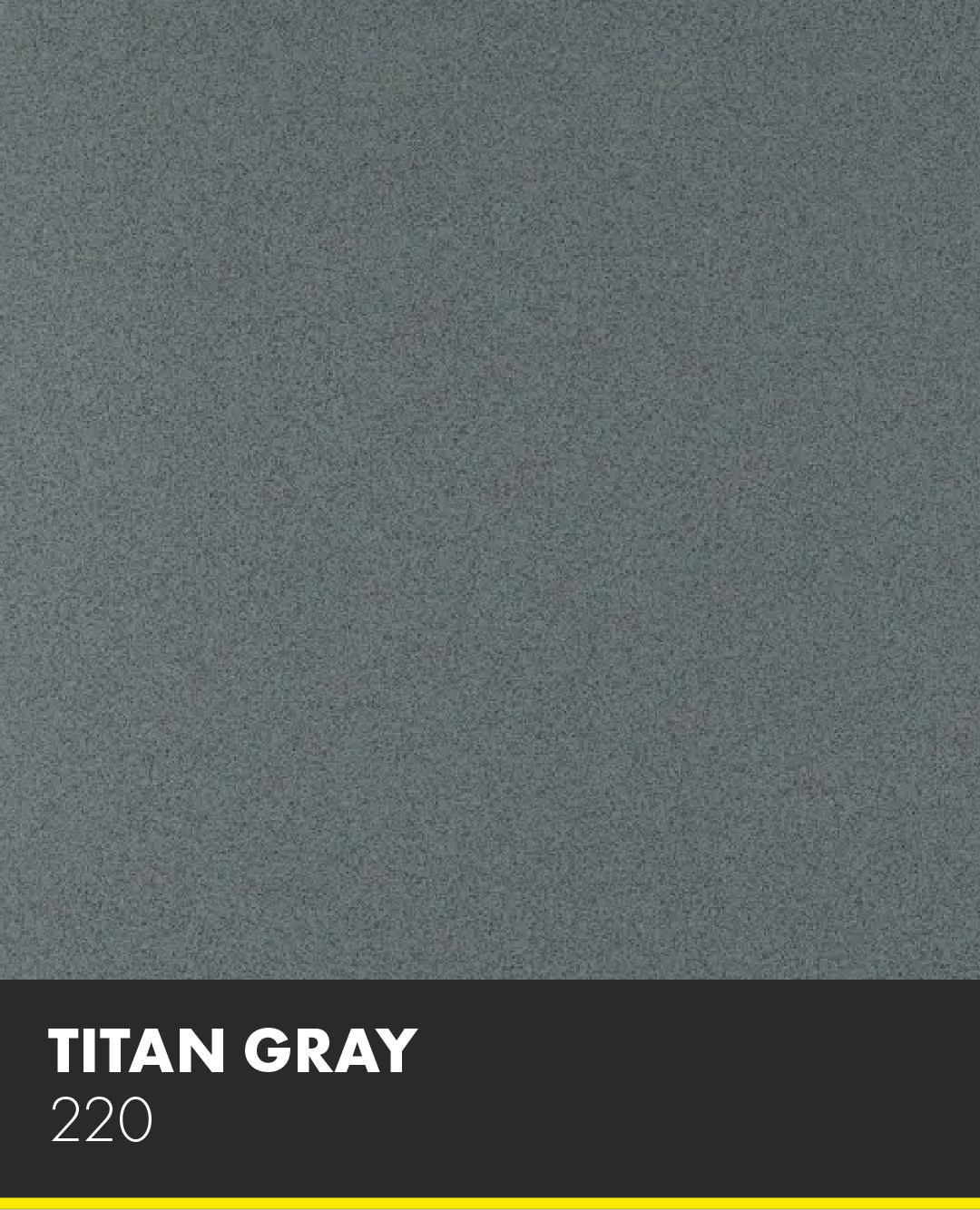 A close up of a titan gray 220 tile