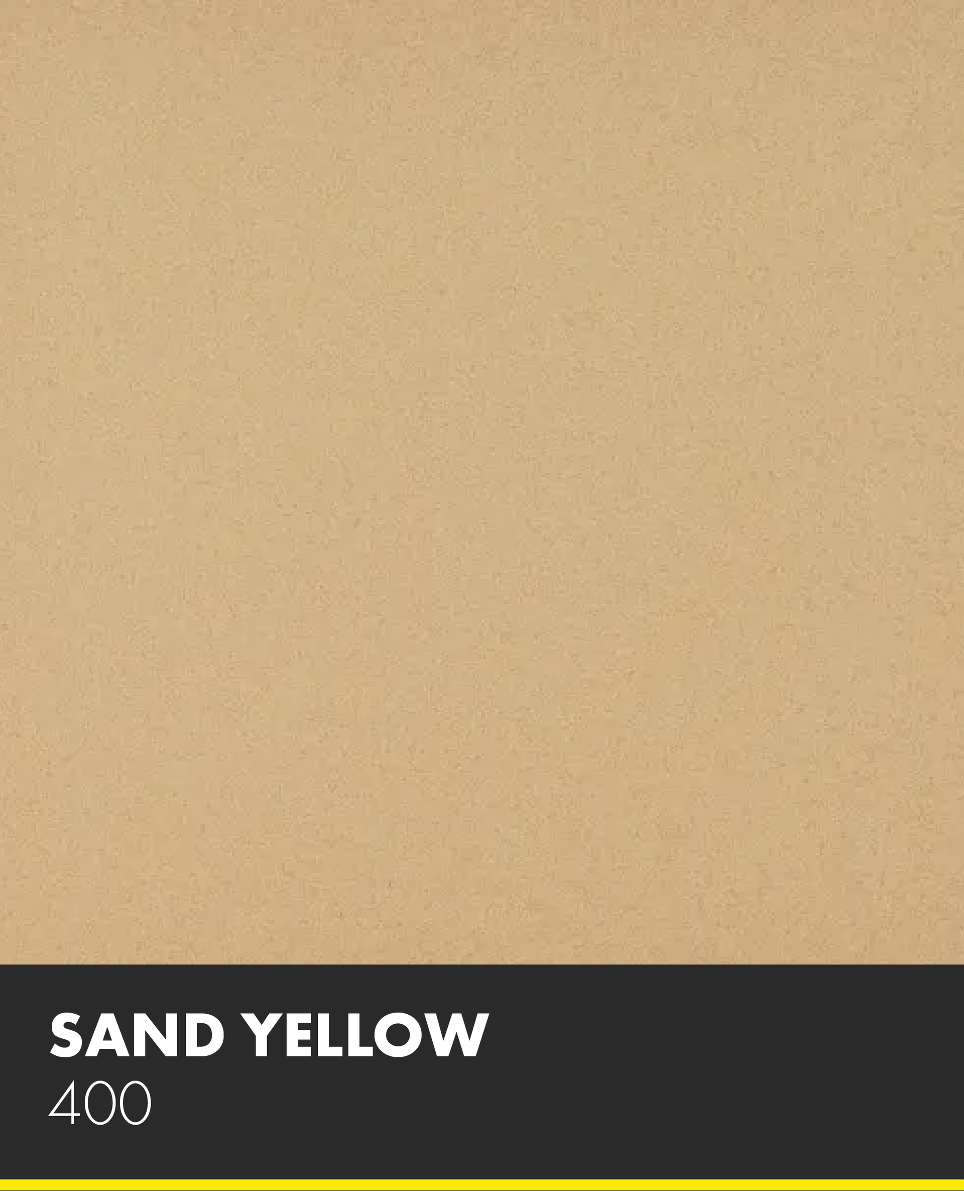 A close up of a piece of sand yellow paper.