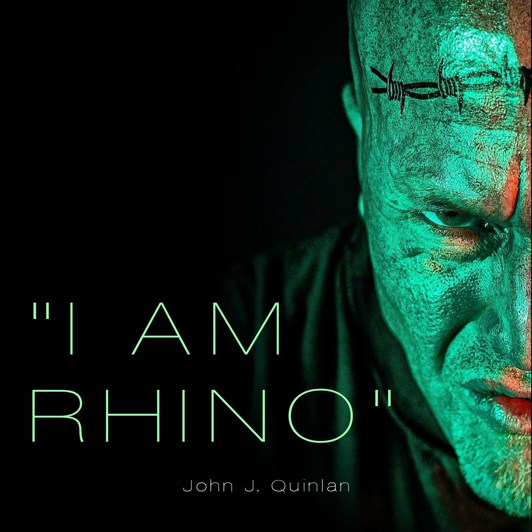 Actor John J. Quinlan aka Stoneface I Am Hardcore Marvel Rhino Poster