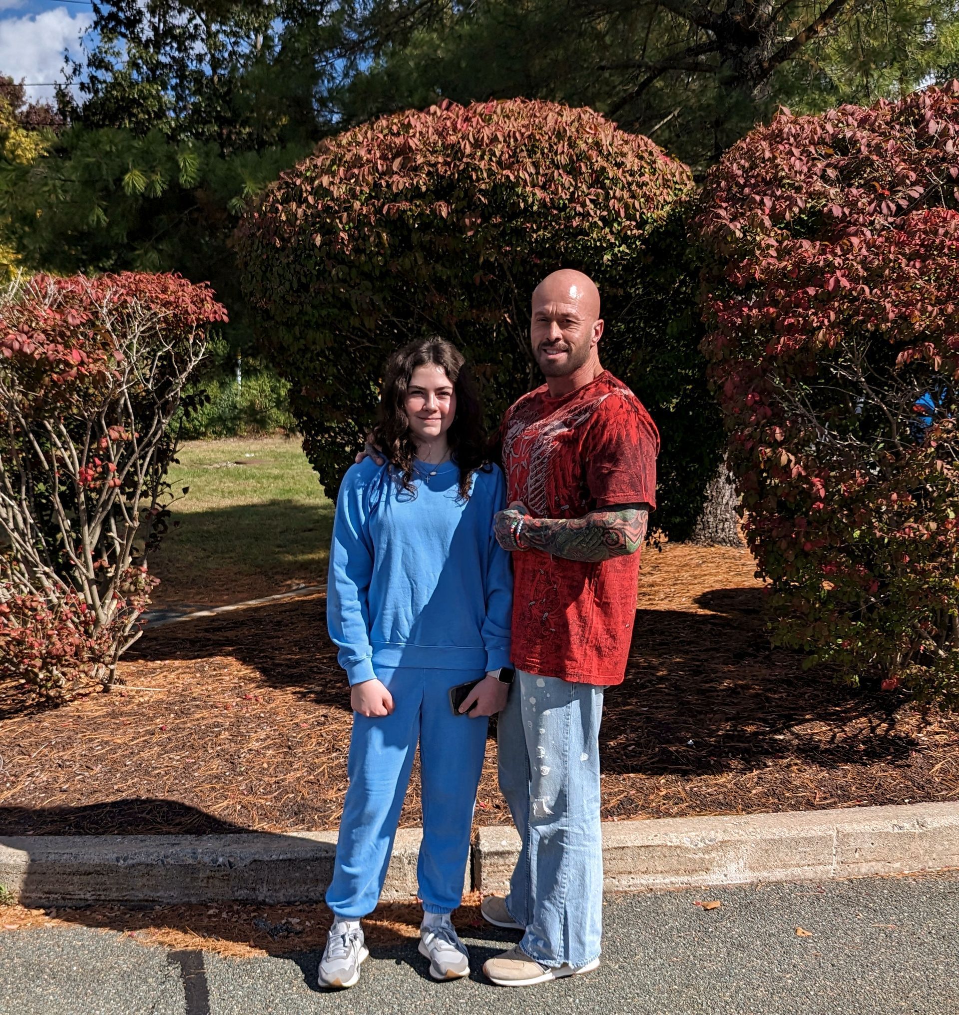 John Quinlan & Daughter Mia via October (2024)