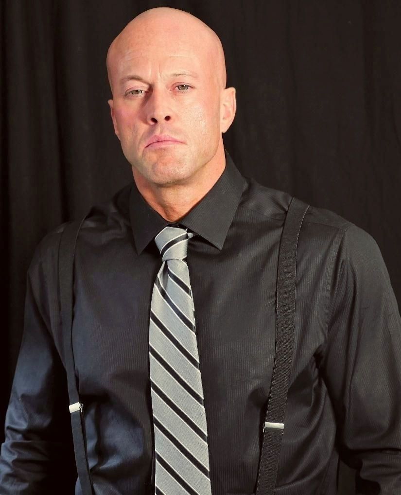 John Stoneface Quinlan Black & Gray Tie