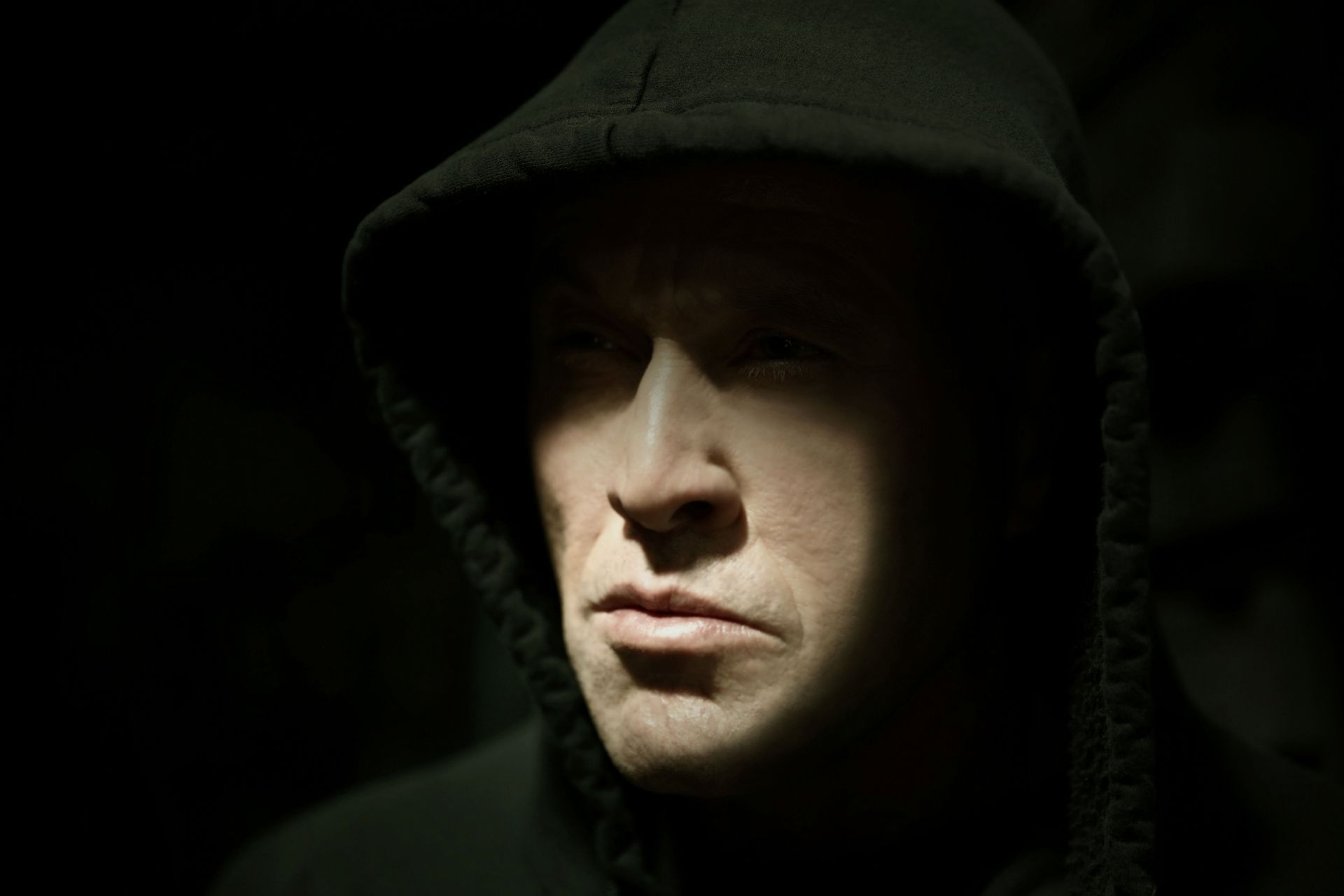 John Stoneface Quinlan Villain in The Shadows