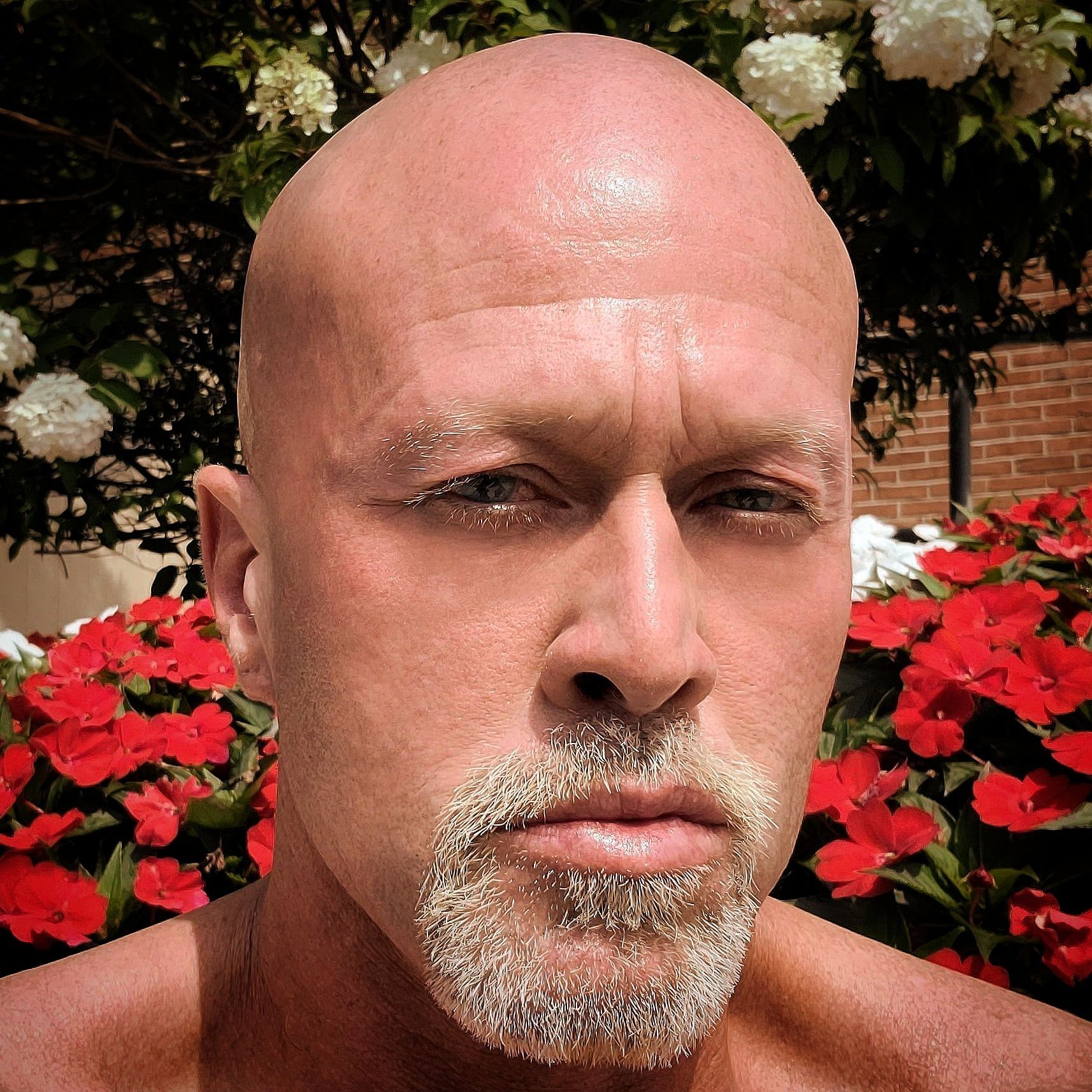 Model & Actor John J. Quinlan White Blonde Natural Head Shot 2021