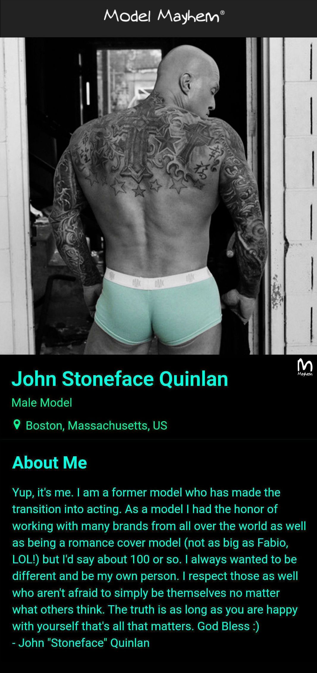Model Mayhem Actor John 