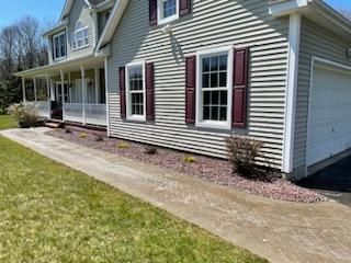 House Right Side View— Hudson Valley, NY — Bastian Lawn and Landscape