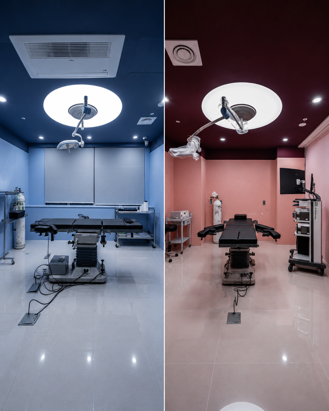 Procedure room with KFDA-approved equipment