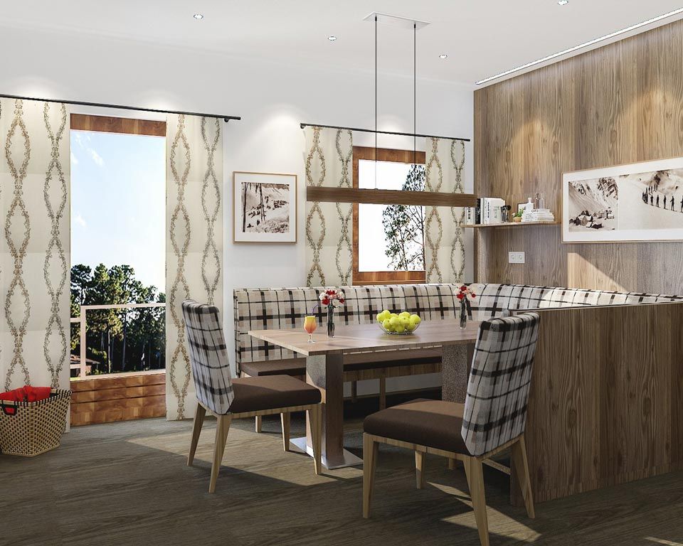 Sitzecke in Appartement in St. Anton am Arlberg