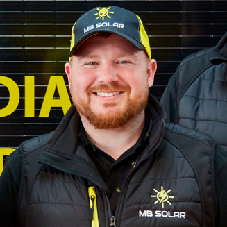 Photo of Matt Breakwell of MB Solar.