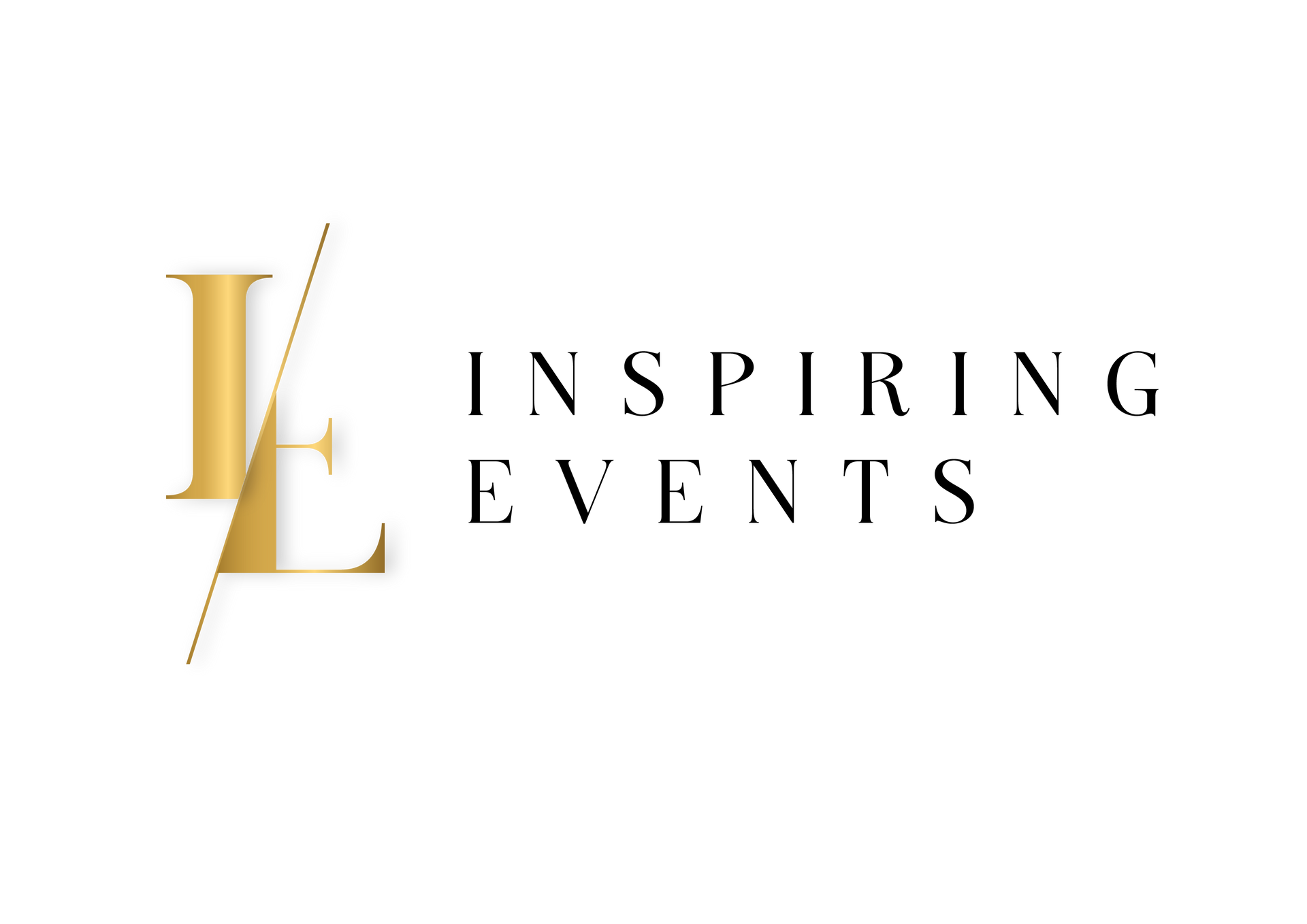 A logo for inspiring events is shown on a white background.
