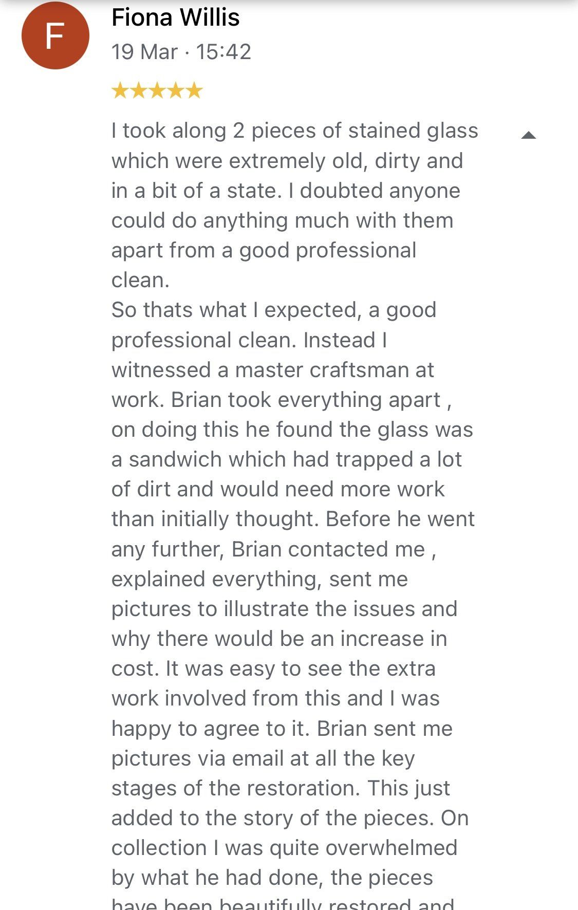 Screenshot of a social media post with a long text paragraph on a white background