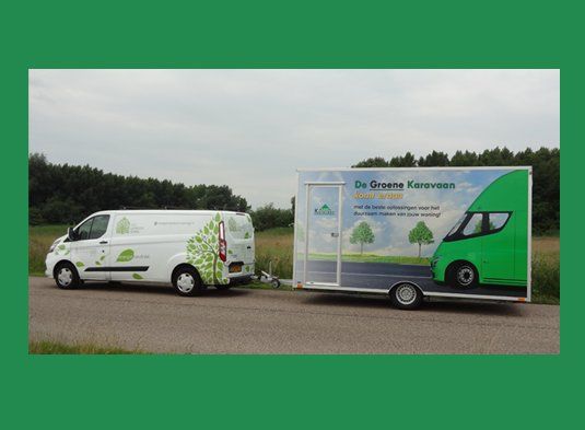 De Groene Karavaan onderweg