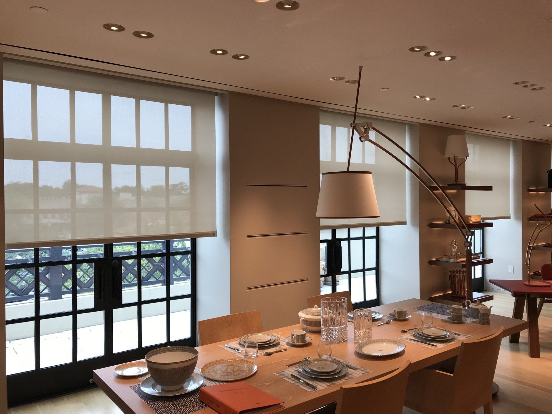 motorized roller shades image