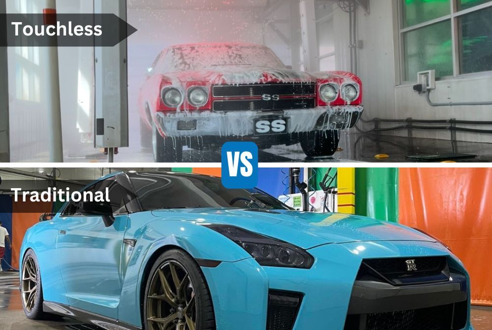 Touchless Car Wash vs. Traditional Brush Wash