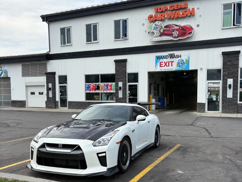 Top Gear self car wash location in Calgary NE