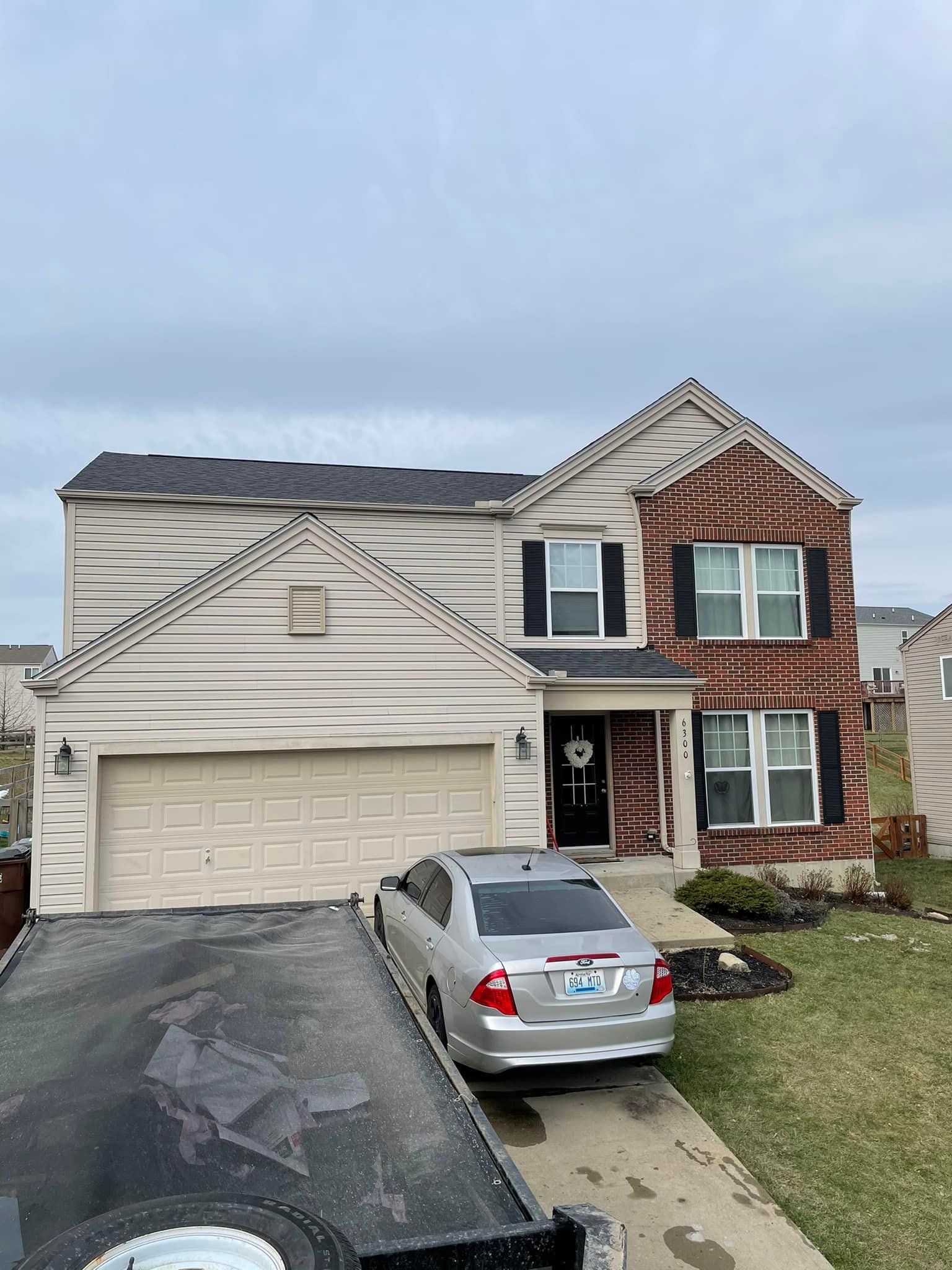 A siding replacement in Cincinnati, OH by Gold Peak Roofing