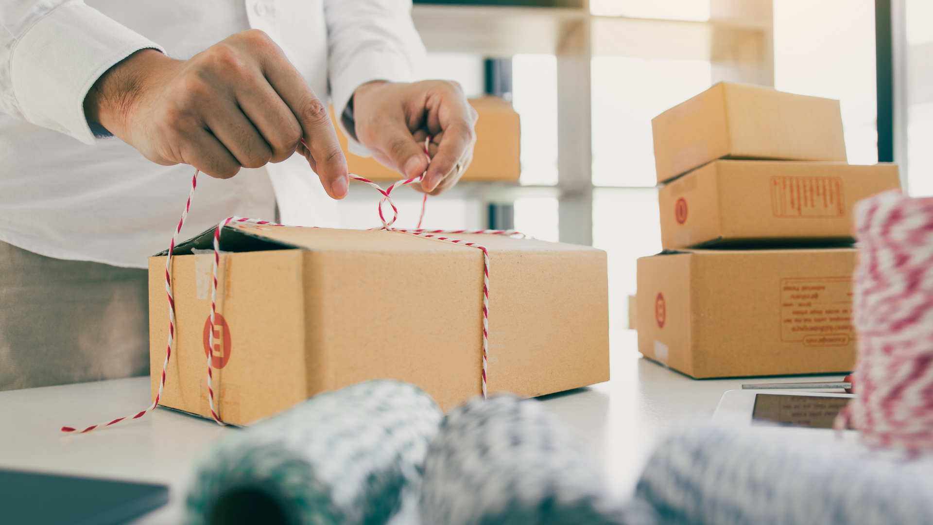 getting a package ready