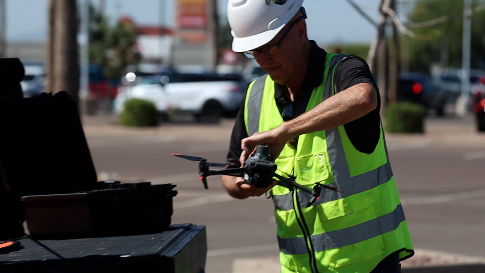 Drone Solar Panel Cleaning