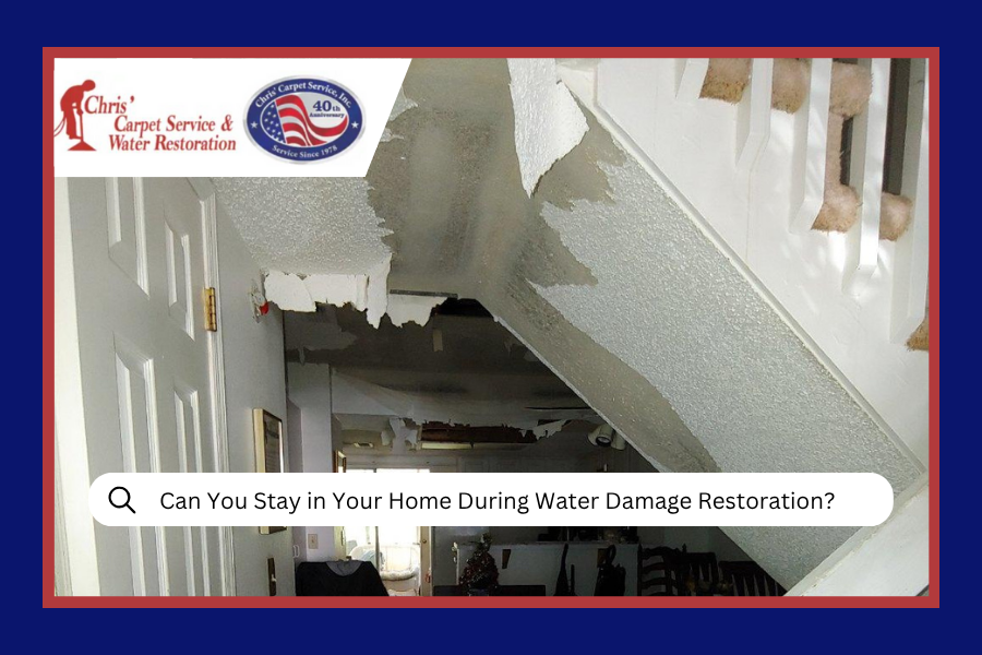 Can You Stay in Your Home During Water Damage Restoration?