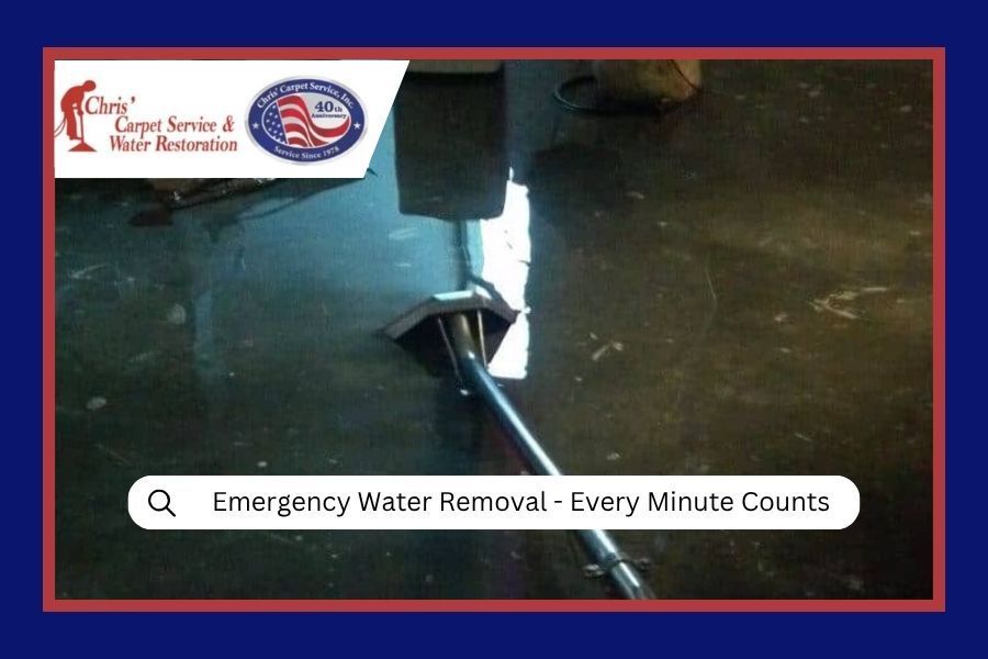 Emergency Water Removal - Every Minute Counts