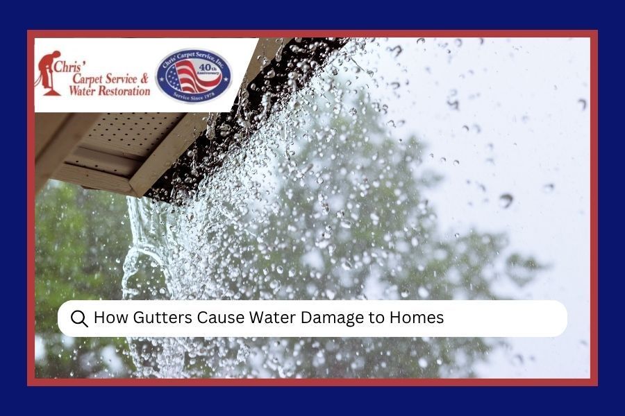 How Gutters Cause Water Damage to Homes