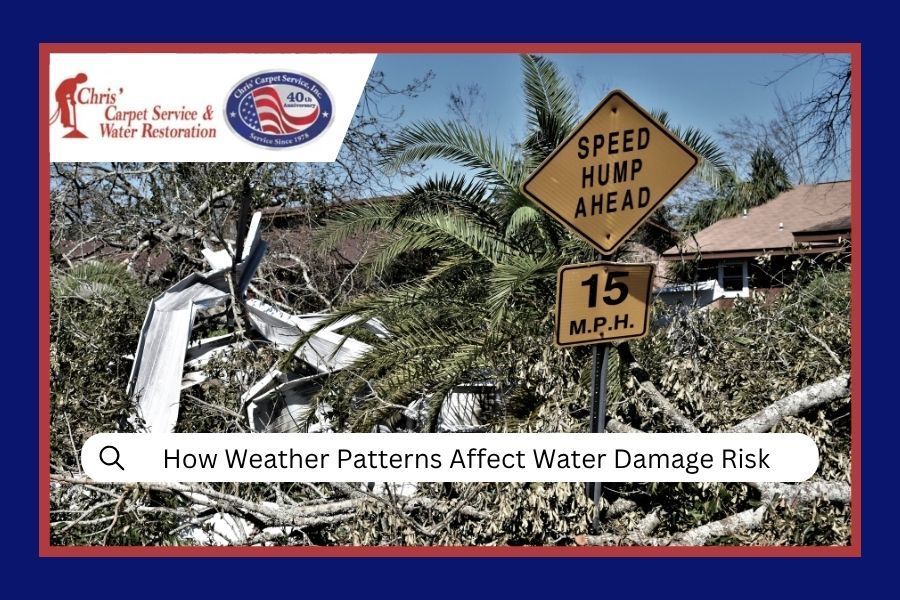 How Weather Patterns Affect Water Damage Risk