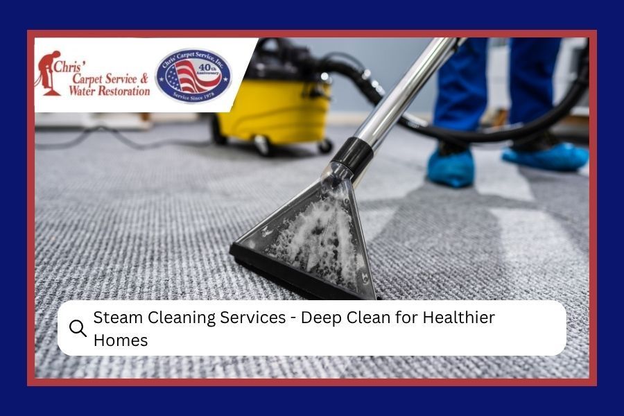 Steam Cleaning Services - Deep Clean for Healthier Homes