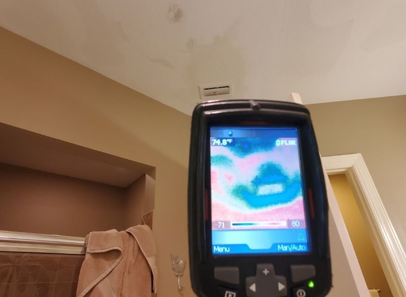 bathroom ceiling