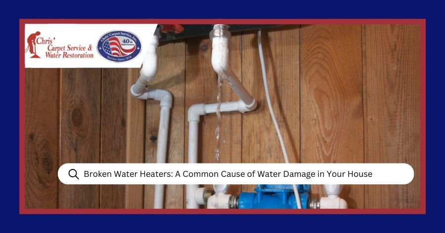 Broken Water Heaters: A Common Cause of Water Damage in Your Home